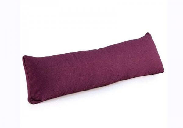 Валик-подушка для йоги Pranayama Bodhi баклажановый.
