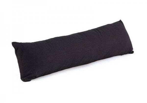 Валик-подушка для йоги Pranayama Bodhi чёрный.